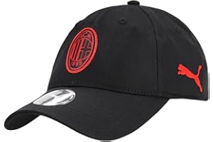 AC Milan Classic Summer Cap with Official Logo Unisex Adjustable