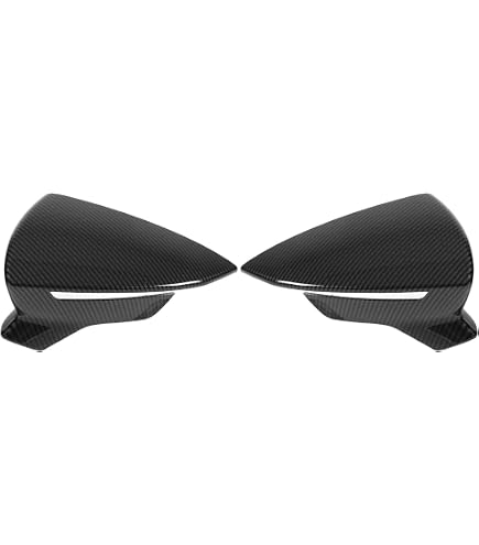 KIMISS Copri Specchietti Retrovisori ABS Per Seat Leon Mk3 5F, Arona, Cupra - Sinistra E Destra