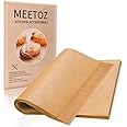MEETOZ Parchment Paper Baking Sheets, 13 x 9 in, Precut Non-Stick Parchment Sheets for Baking, Grilling, Air Fryer, Steaming, and More (Unbleached) - Perfect for BBQ, Picnic, Festival, Bread, 130PCS