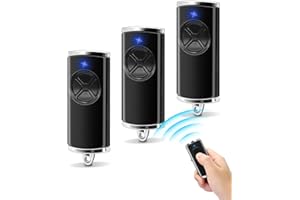 RUIZHI 868MHz Garage Opener Remote Control, Handheld Transmitter HSE2-868-BS, HSE-4-868-BS, HS1-868-BS, HS4-868-BS, HSS4-868-BS, HSP4-868-BS Remote Control, 4 Channels Garage Door Replacement Remote Control