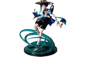 RZAHUAHU Genshin Impact Wanderer 1/7 figurka PCW 25 cm gra anime Sumeru Scaramouche postać ozdoby na biurko prezent Kunikuzushi