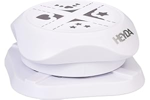 HEYDA Perforadora con diseño de 4 esquinas