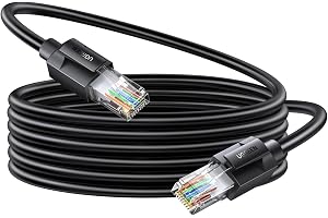UGREEN Ethernet Cable CAT 6a 10M 10Gbps UTP Internet Cord LAN Wire RJ45 | 10Gbps High Speed,26AWG Network Cable,Compatible with Router PS5 PS4 PS3 Xbox Smart TV Switch WiFi Extender Ethernet Adapter