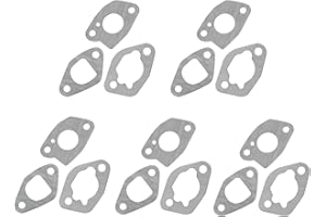 Wai Danie 5 juntas de papel para carburador compatibles con motor GX160 GX168 GX200 Go Karts