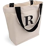 Cottonbagjoe borsa spaziosa ed elegante | con tasca interna, cerniera e fondo largo | borsa in tessuto di cotone borsa shoppe
