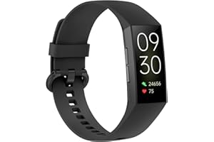 IMFRCHCS Orologio Smartwatch per Uomo e Donna con Fitness Tracker, Schermo Touch Amoled da 1,1", Smartwatch Impermeabile IP68, Contapassi, Cardiofrequenzimetro e Misuratore Di Per Android iOS