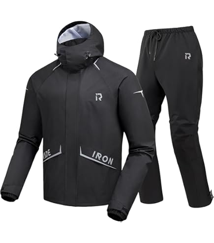 Planam Heren Outdoor Regen Aqua Regenoverall Model 1448, marineblauw, XXL