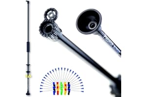 PREDATOR 36 Zoll Präzision Sport BLASROHR, 25 Trainings Darts & 25 Profi Pfeile, inkl. Rohr-Magazin.40 Caliber/Flugzeug-ALU/Made in USA