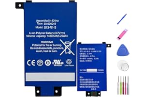HIGHAKKU Replacement Battery 58-000049 Compatible with MC-354775-05 S13-R1-D S13-R1-S (3 Contacts)