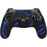 Nitho ADONIS Wireless Controller for PS4 /PS3 /PC/Android/iOS, PS5 (only for PS4 games), Compatible Gaming Joystick with Dual