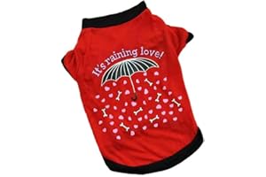 SAMGU Petit Chien Chat Vêtements Gilet T-Shirt Costumes Puppy Sweatshirt