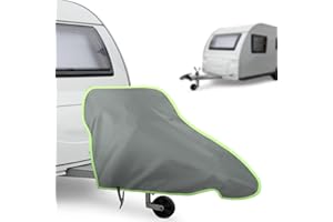 URAQT Traino Coperture per Rimorchi, Copertura Gancio Traino con Finiture Riflettenti, 94*65CM Universale Copertura Roulotte Impermeabile Protezione Solare Antipolvere per Roulotte, Camper, Rimorchi