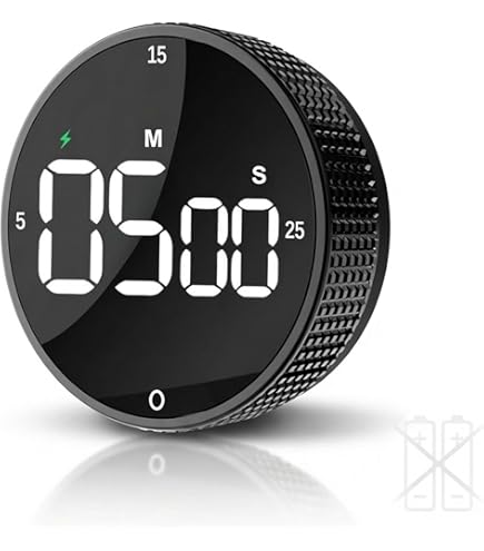 E-Ambar - Digitale Pomodoro Timer Kubus voor Productiviteit en Taken in de Keuken