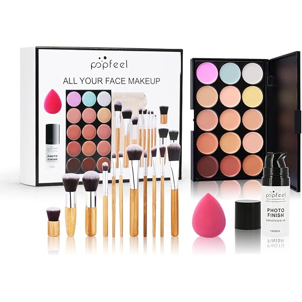 Joyeee Make-up Set – Komplettes Schmink-Kit Mit Palette, Mascara, Lippenstift & Mehr