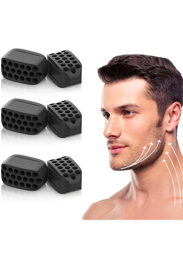 Exerciceur De Mâchoire En Silicone - 2 Pièces, Pour Tonifier Visage Et Réduire Double Menton ! - 3