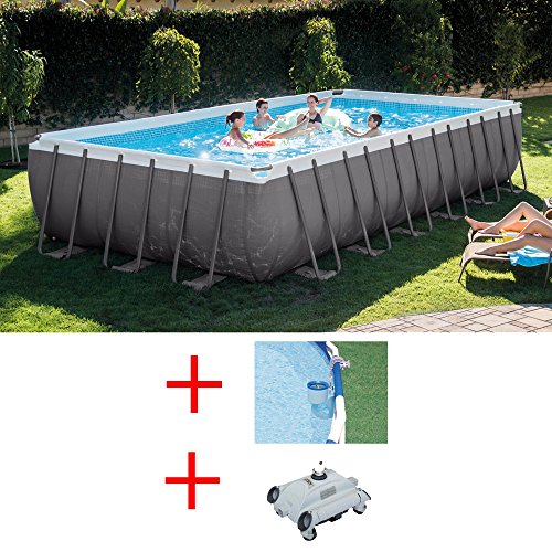 Offerta Piscina Intex 28362 Ultraframe 732x366x132cm Robot Pulizia