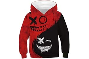 EUDOLAH Sudaderas para Niños 4 a 13 Años con Capucha Otoño Invierno Jerséis Sueltos Linda Adolescentes Niño tracksui acogedora