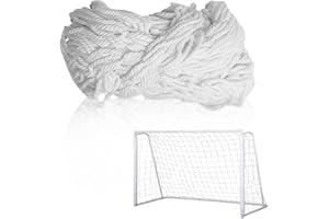 JWTHEE Soccer Goal Net, Soccer Replacement Goal Nets Sports Soccer Goal Post Net Full Size Football Goal Post Netting for Sports Match Training