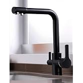 as water Purification Faucet Faucet 3 Way Hot-cold Mix Purification Black