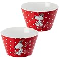 Bol à Céréales Snoopy Peanuts En Porcelaine Bleu à Pois - 500 Ml - Cadeau Idéal Pour Fans Bol Petit-déjeuner Porcelaine 500 Ml