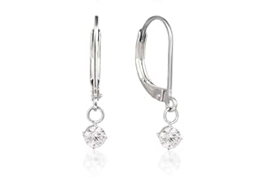Limerencia G23 Titanium Leverback Dangle Drop Earrings for Woman Fashion 5A CZ Earrings Hypoallergenic Jewelry Gift