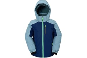 NORDOIS POUTINE Jungen Schneejacke Abnehmbare Kapuze Skijacke Extra Wärme Wintermantel