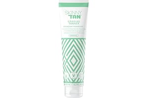 Skinny Tan Gradual Tanner - Lightweight, Fast-Absorbing Formula - Delicious Coconut and Vanilla Scent - Enriched with Aloe Vera and Guarana - Nourishes and Hydrates Skin - 125 ml Bronzer