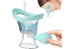 WY LIGHTING LEVEL Silikonowy kubek do płukania oczu, kubek do kąpieli, ręczne ciśnienie powietrza, oczyszczacz oczu, przenośna myjka do mycia oczu, narzędzie do mycia oczu, łagodzenie zmęczonych oczu, usuwanie kurzu z