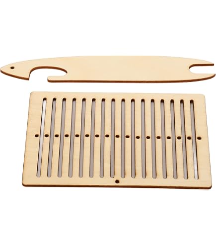 10 Navettes En Bois Pour Tissage - 7.9x2.9 Cm, Pour Ceintures, Tapisseries, Projets DIY, Facile à Transporter - 12