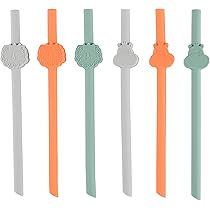 Cannucce Riutilizzabili B.box In Silicone - Confezione Da 5 Con Scovolino, Lavabili - Foto 11