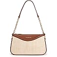 Missnine Shoulder Bag for Women Small Purse Trendy Clutch Hobo Bag Vegan Leather Mini Handbag with Zipper Closure