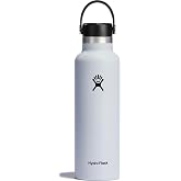 Hydro Flask - Standard Mouth - Water Bottle 620 ml (21 oz) - Vacuum Insulated Stainless Steel with Leak Proof Lid and Powder