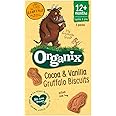 Organix Cocoa & Vanilla Gruffalo Biscuits 12+ Months, 5 x 20g