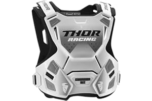 ‎THOR Thor Brustpanzer Guardian MX Weiß/Schwarz