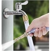 TİNEKE High Pressure Adjustable Garden Irrigation Car Wash Water Spray Gun with Pressure