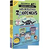 Pack Aprender a leer con... &iexcl;Los Detectives Zoopencos! 7, 8 y 9: En letra MAY&Uacute;SC: En letra MAY&Uacute;SCULA para aprender a leer (li