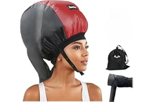 LIUWEIHUI Hooded Hair Dryer， Ideal Hair Diffuser for Curly Hair， Your Ultimate Solution - Spacious Capacity Blow Dryer Cap for Rapid Styling of Curls