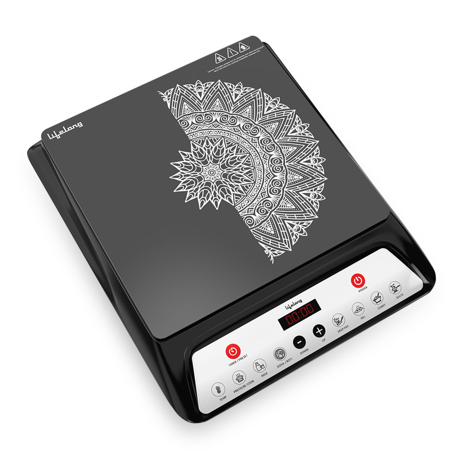 Lifelong 1800 Watt Induction Stove Review: Surge Protection, 7 Preset Indian Menus & Warranty