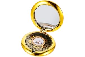 iplusmile Feng Shui Boussole Luo Pan, Chinois Antique Boussole Bonne Chance Bagua Boussole Automatique Boussole Miroir À L' intérieur Nouvelle Année De Noël Goodie Bag Stuffer