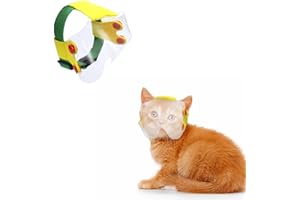VOMVOMP Cats Visor Cats Eye Protection Eye Covering Wounds Protector for Cat Small Cats Puppy Eyes Prevent Touch Dirt Wind Sun