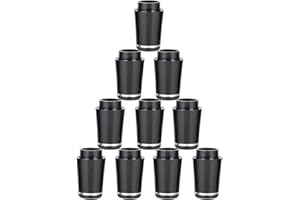 SUMMERHOUSE 10 Stück Kragen-Golf-Eisen-Ferrule 0,355 Zoll konisch kompatibel mit Callaway Iron & Wedge X Prototype, Razr X Muscleback, Razr X Tour X geschmiedete CB Eisen, X Serie Backen, CC Razr X geschmiedete CC geschmiedete Keile