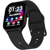 GameSir H18 Pro Smartwatch with Long Battery Life, 2.01" High-Resolution Screen, Bluetooth Calling, IP68 Waterproof, TFT Display, Luxury Design for Me