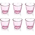 Heart Shot Glasses Set, Pink Shot Glass Cute 1.5oz