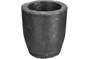 Operitacx Crisol De Grafito De 2.75 Pulgadas Para Fundición De Metales Aleaciones Alta Resistencia Y Conductividad Térmica Para Equipos De Experimentación Científica