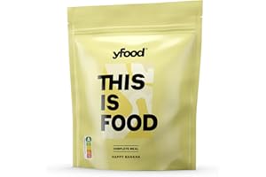 yfood integratore proteico, THIS IS FOOD polvere, 17 pasti, 26 vitamine e minerali, 1,5kg