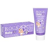 ROCS ROCS BABY 0-3 YEARS FLUORIDE-FREE BABY TOOTHPASTE - LINDEN EXTRACT - 45g