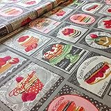 PESO APROXIMADO: 140 gr/m². Tela por metros para Patchwork - 100% algodón - 160 cm ancho - Largo a elección de 50 en 50 cm  Pasteles, color gris
