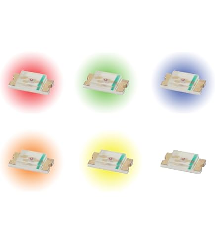 LED SMD 0603 Superluminosi - 50 Pezzi Bianco Caldo 3000K Per Fai Da Te E Riparazioni - Foto 7