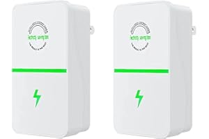 JSvsza Stop Watt Energy Saver Device - 90V-250V Pro Power Saver, WattSave Electricity Saving Box, Stopwatt Reduce Electric Consumption by 28kw, Energy Saving Device, 2pack