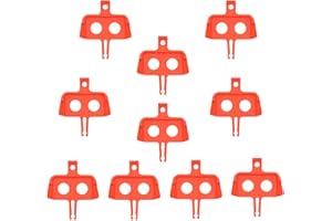 Dinghaole 10 Pcs Bicycle Disc Brakes Spacers – Disc Brake Bicycle Transport Lock for MTB – Spacer Disc Brakes – Mountain Bike Plastic Hydraulic Oil Pressure Disc Protector – Bicycle Accessories